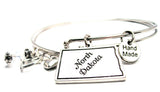 North Dakota Expandable Bangle Bracelet Set