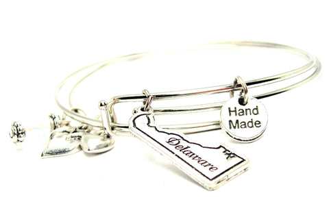 Delaware Expandable Bangle Bracelet Set