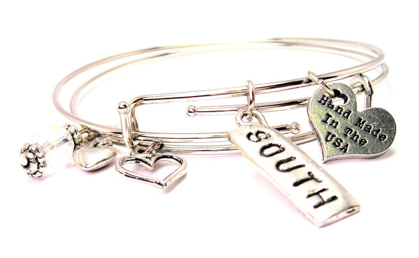 South Expandable Bangle Bracelet Set