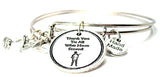 Thank You For All Who Have Served Expandable Bangle Bracelet Set