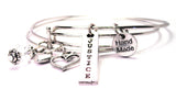 Justice Long Tab Expandable Bangle Bracelet Set