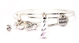 Live Stick Expandable Bangle Bracelet Set