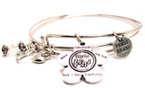 The Music Flower Expandable Bangle Bracelet Set