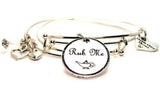 Rub Me Genie Lamp Expandable Bangle Bracelet Set