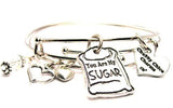 You Are My Sugar Expandable Bangle Bracelet Set