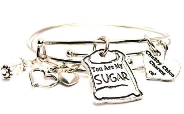 You Are My Sugar Expandable Bangle Bracelet Set