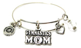 Gymnastics Mom Bangle Bracelet