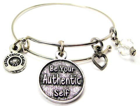 Be Your Authentic Self Bangle Bracelet