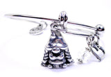 Female Gnome Expandable Bangle Bracelet