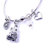 Mother's Day Female Gnome Expandable Bangle Bracelet