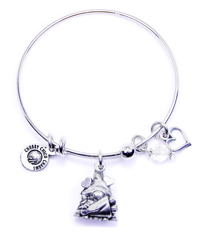 Mother's Day Female Gnome Expandable Bangle Bracelet