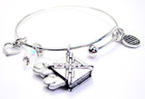 Haunted Book Expandable Bangle Bracelet