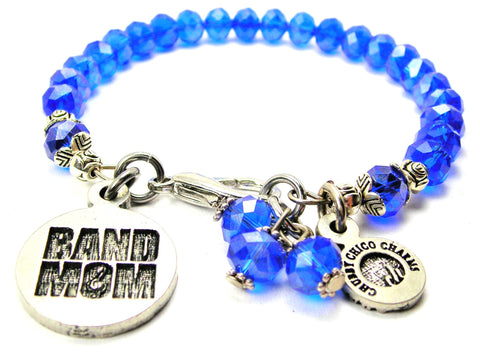 Band Mom Splash Of Color Crystal Bracelet