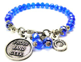 Proud Band Geek Splash Of Color Crystal Bracelet