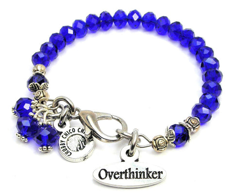 Overthinker Splash Of Color Crystal Bracelet