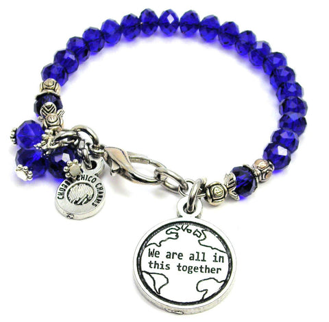 We Are All In This Together Splash Of Color Crystal Bracelet