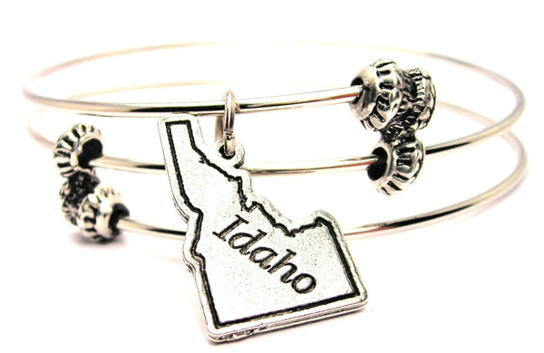 state bangle, state bracelet, state jewelry, hometown bangle, hometown bracelet, hometown jewelry, travel bangle, travel bracelet, travel jewelry