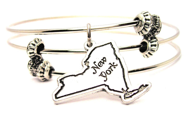 state bangle, state bracelet, state jewelry, hometown bangle, hometown bracelet, hometown jewelry, travel bangle, travel bracelet, travel jewelry