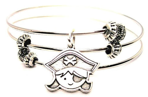 pirate jewelry, pirate bracelet, skull and crossbones bracelet, skull bracelet, skull jewelry