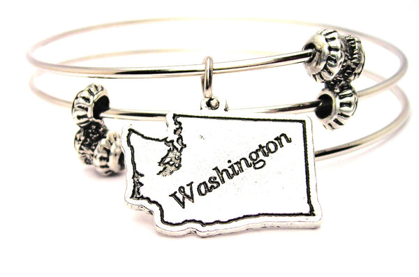 state bangle, state bracelet, state jewelry, hometown bangle, hometown bracelet, hometown jewelry, travel bangle, travel bracelet, travel jewelry