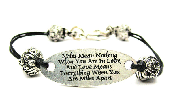 distance, cord bracelet, charm bracelet, long distance relationship