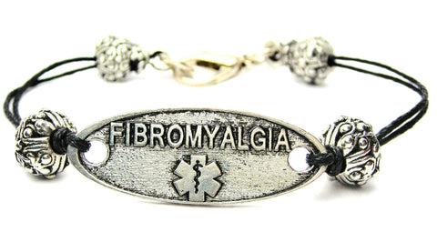 medical id, medical jewelry, , cord bracelet, charm bracelet,