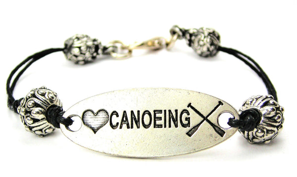 boating , seaside, river rafting, cord bracelet, charm bracelet,