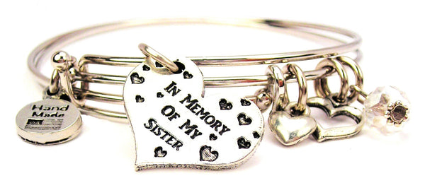 sister bracelet, sister bangles, sister jewelry, love bracelet, family jewelry, heart bracelet