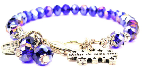 Wishes Do Come True With Stars Splash Of Color Crystal Bracelet