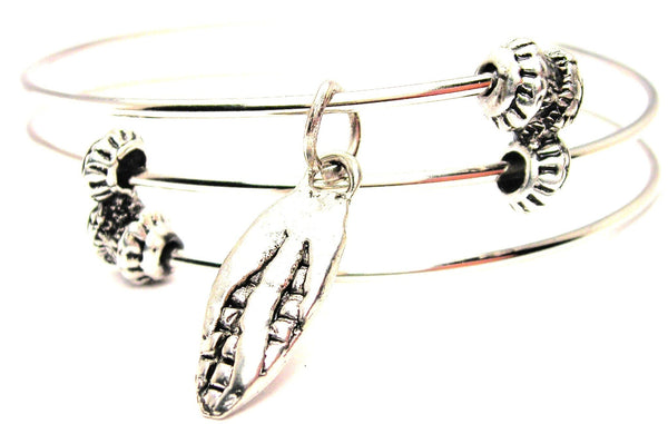 Corn On The Cob Triple Style Expandable Bangle Bracelet