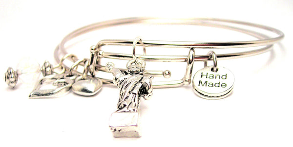 freedom bracelet, freedom jewelry, freedom bangles, patriotic bracelet, new York bracelet, new York jewelry