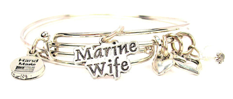 marine wife bracelet, marine wife bangles, marine wife jewelry, marine bracelet, wife bracelet, military bracelet