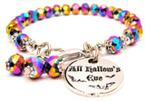 All Hallows Eve Splash Of Color Crystal Bracelet