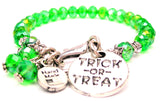 Trick Or Treat Circle Splash Of Color Crystal Bracelet