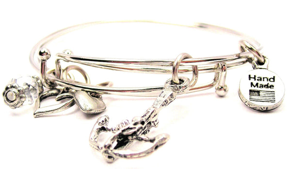 cross bow bracelet, cross bow bangles, cross bow jewelry, archery bracelet