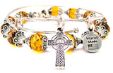 Celtic Cross With Fleur De Lis Center 2 Piece Collection