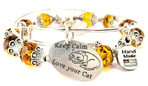 Keep Calm And Love Your Cat 2 Piece Collection