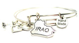 Iraq bracelet, Iraq bangles, Iraq jewelry, military bangles, military jewelry