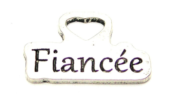 Fiancé Genuine American Pewter Charm