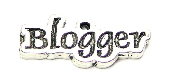 Blogger Genuine American Pewter Charm