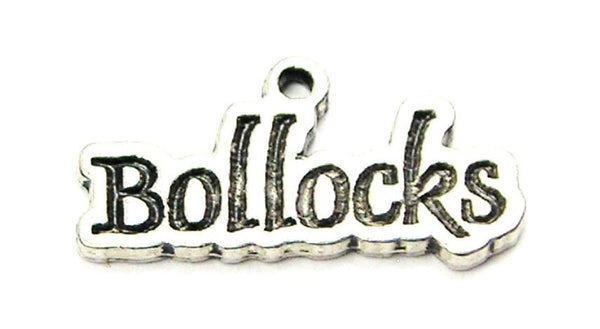 Bollocks Genuine American Pewter Charm