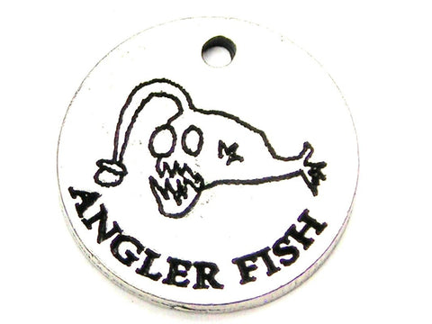 Angler Fish Genuine American Pewter Charm