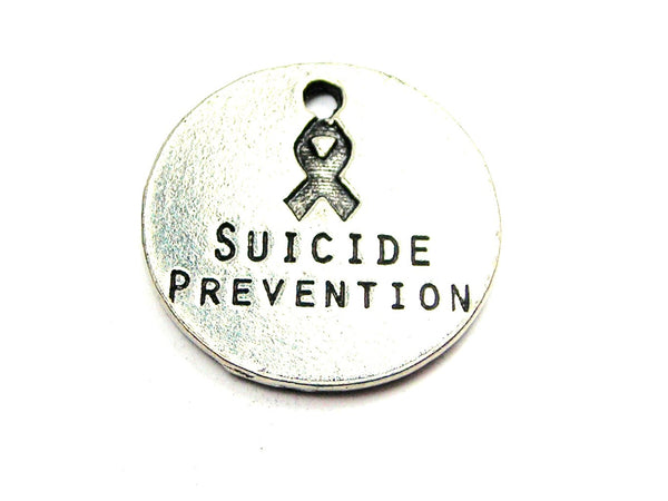 Suicide Prevention Genuine American Pewter Charm