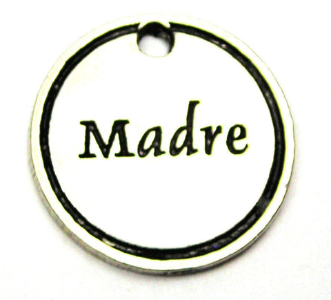 Madre Mother Genuine American Pewter Charm