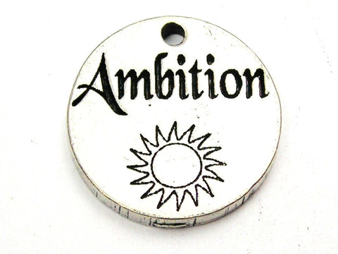 Ambition Genuine American Pewter Charm