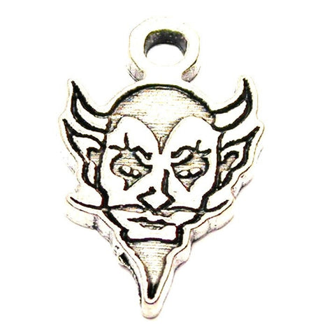 Devils Mascot Genuine American Pewter Charm