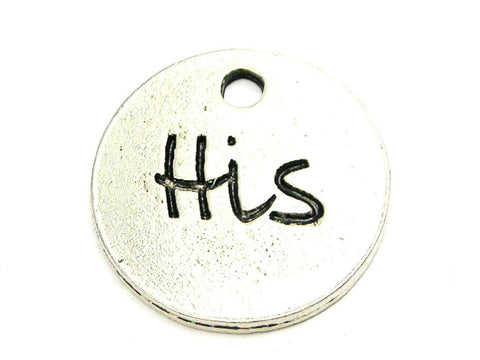 His Circle Genuine American Pewter Charm