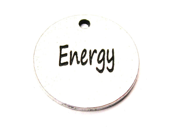 Energy Circle Genuine American Pewter Charm