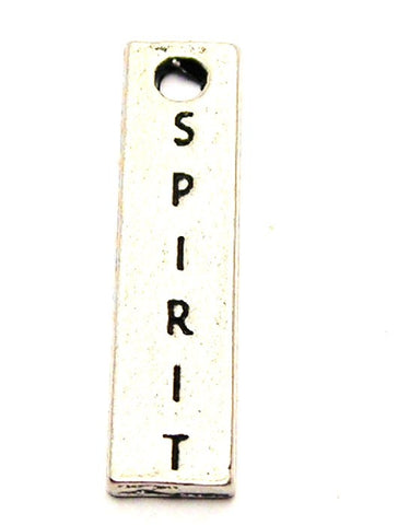 Spirit Long Tab Genuine American Pewter Charm