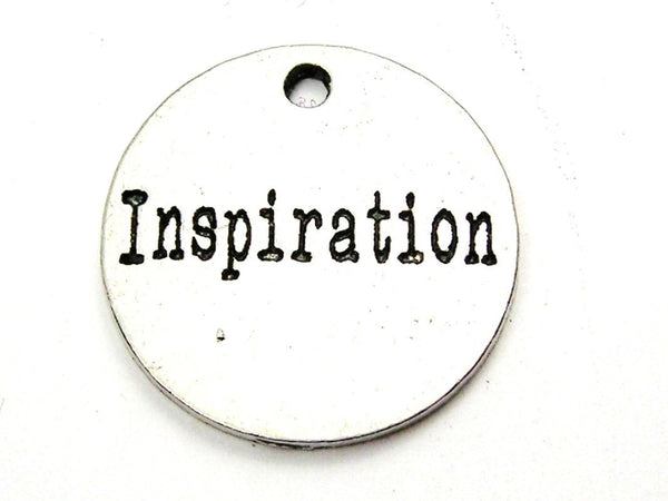 Inspiration Genuine American Pewter Charm